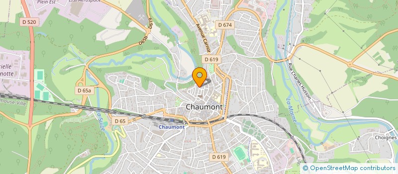 localisation de l'entreprise MONSIEUR ROMAIN BERNOT à CHAUMONT