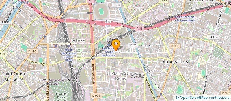 localisation de l'entreprise MONSIEUR ROMAIN BERTEL  SAINT-DENIS