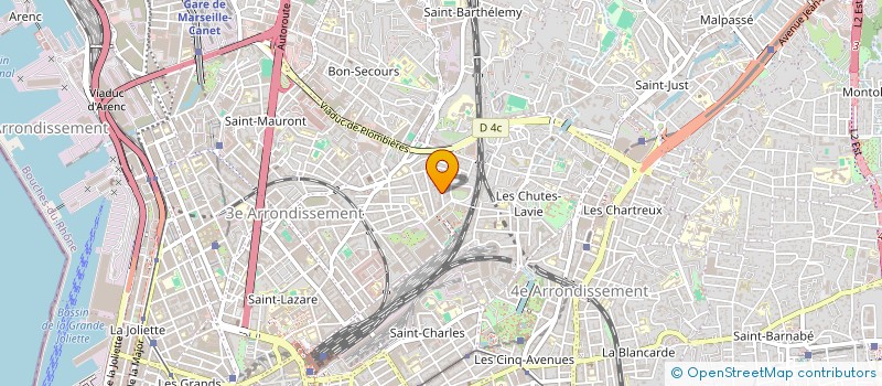 localisation de l'entreprise MONSIEUR ROMAIN BERTHELOT à MARSEILLE