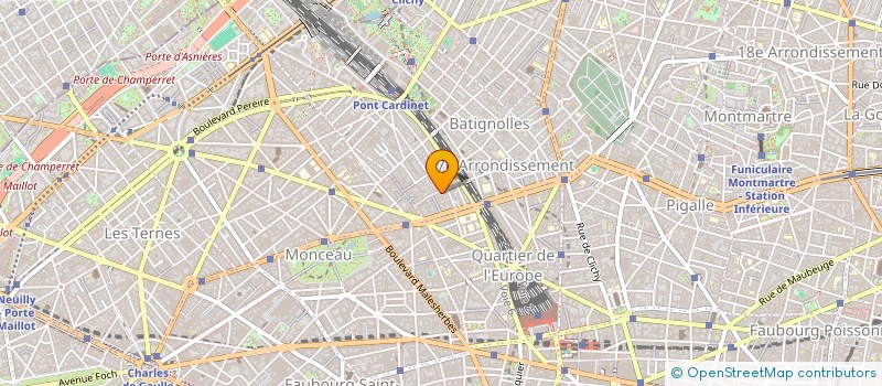 localisation de l'entreprise MONSIEUR ROMAIN BERTON  PARIS