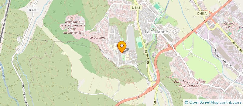 localisation de l'entreprise MONSIEUR ROMAIN BERTON  AIX-EN-PROVENCE