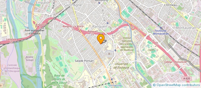 localisation de l'entreprise MONSIEUR ROMAIN BERTRAND à TOULOUSE
