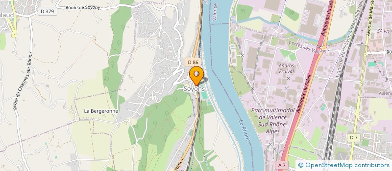 localisation de l'entreprise MONSIEUR ROMAIN BESNARD  SOYONS