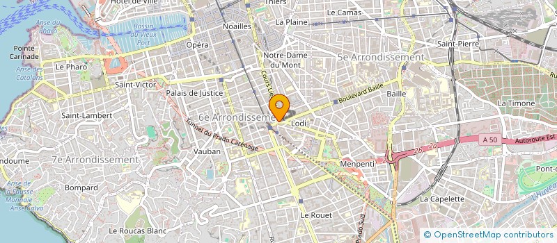 localisation de l'entreprise MONSIEUR ROMAIN BIAUD  MARSEILLE