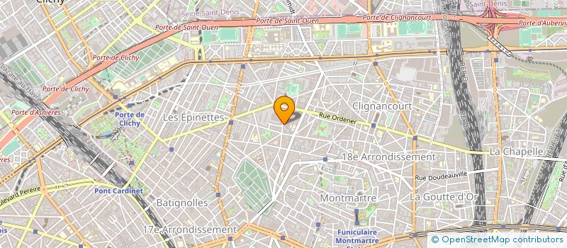 localisation de l'entreprise MONSIEUR ROMAIN BIDAULT  PARIS