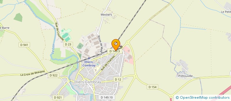 localisation de l'entreprise MONSIEUR ROMAIN BIGEAULT à ILLIERS-COMBRAY