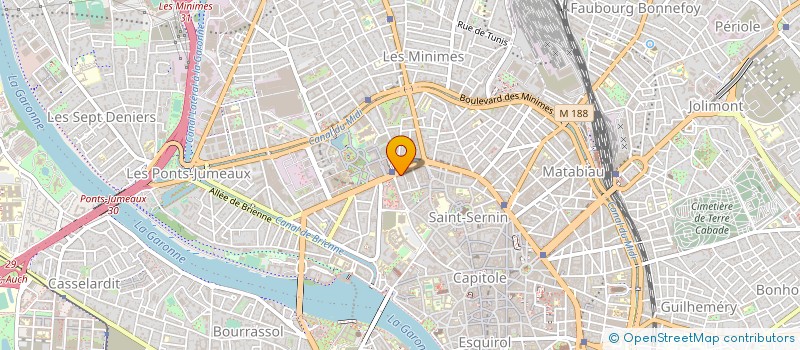 localisation de l'entreprise MONSIEUR ROMAIN BILGER à TOULOUSE