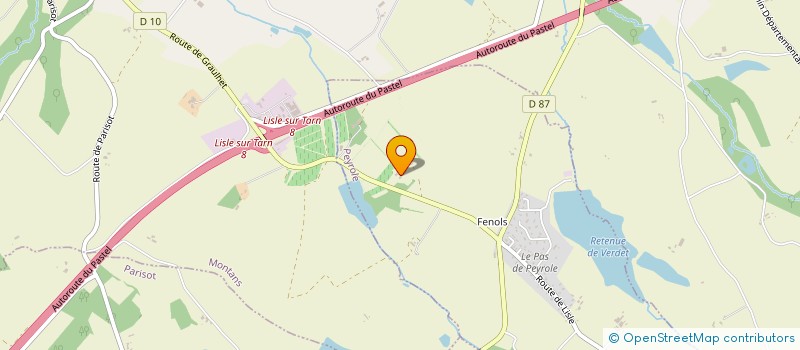 localisation de l'entreprise MONSIEUR ROMAIN BILHAUT  MARSSAC-SUR-TARN