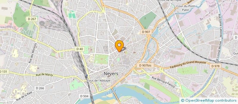 localisation de l'entreprise MONSIEUR ROMAIN BILLET à NEVERS