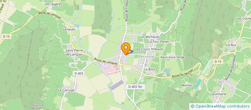 localisation de l'entreprise MONSIEUR ROMAIN BILLY à PERONNE