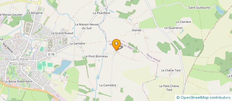 localisation de l'entreprise MONSIEUR ROMAIN BIROT à SAINT-PERE-EN-RETZ