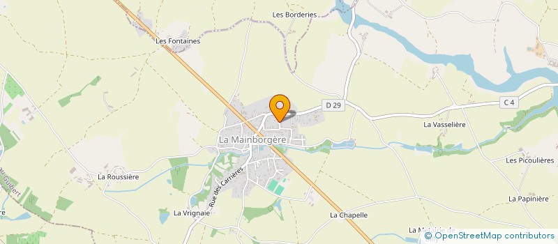 localisation de l'entreprise MONSIEUR ROMAIN BITEAU à CHATEAU-GUIBERT