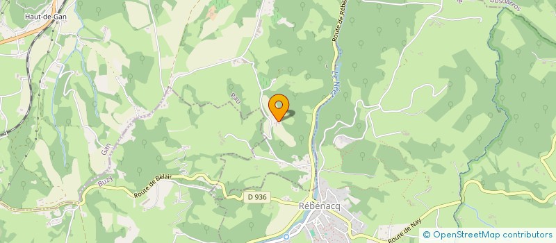 localisation de l'entreprise MONSIEUR ROMAIN BLANCHOUIN  BOSDARROS