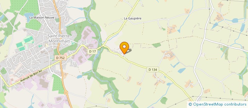 localisation de l'entreprise MONSIEUR ROMAIN BLANDEL à MONTREVAULT-SUR-EVRE