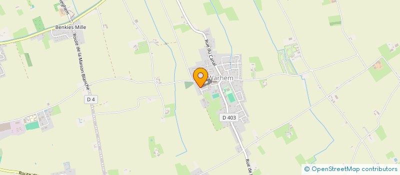 localisation de l'entreprise MONSIEUR ROMAIN BLASSELLE  WARHEM