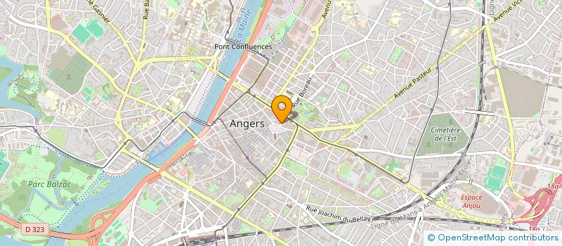 localisation de l'entreprise MONSIEUR ROMAIN BODINEAU à ANGERS