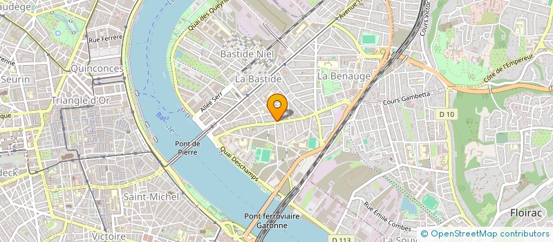 localisation de l'entreprise MONSIEUR ROMAIN BOGARD à BORDEAUX