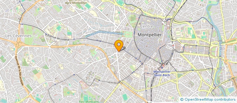 localisation de l'entreprise MONSIEUR ROMAIN BOGARD à MONTPELLIER