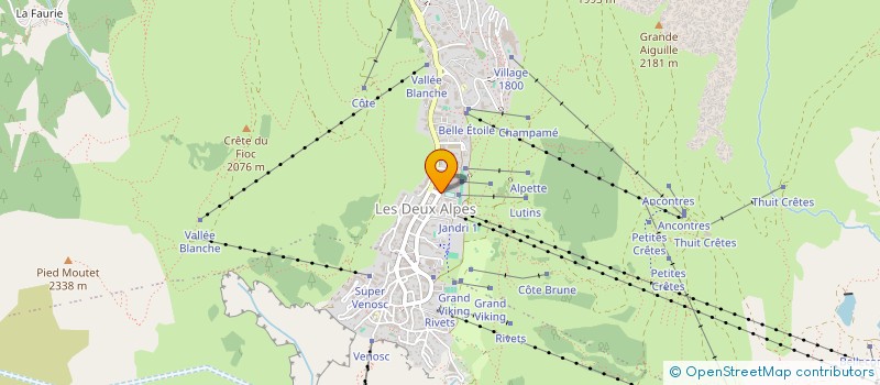 localisation de l'entreprise MONSIEUR ROMAIN BOISAUBERT à LES DEUX ALPES