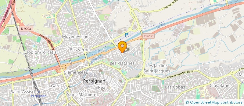 localisation de l'entreprise MONSIEUR ROMAIN BOISSELIER  PERPIGNAN