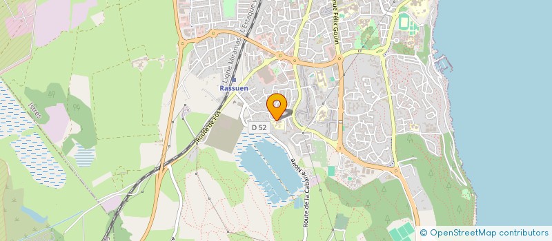 localisation de l'entreprise MONSIEUR ROMAIN BOISSIN  ISTRES