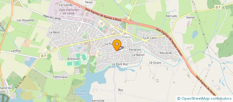 localisation de l'entreprise MONSIEUR ROMAIN BOLIS  THEIX-NOYALO