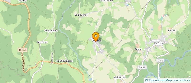 localisation de l'entreprise MONSIEUR ROMAIN BOLLAND  BEAUX