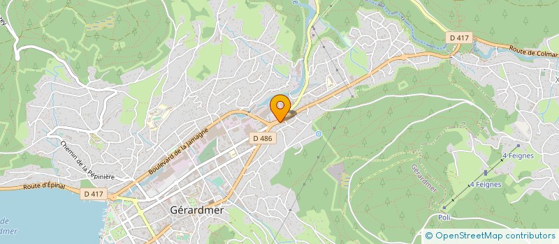 localisation de l'entreprise MONSIEUR ROMAIN BOMBARDE à GERARDMER