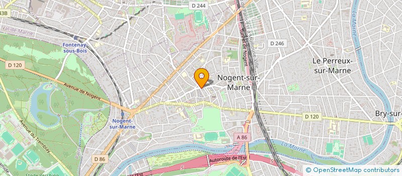 localisation de l'entreprise MONSIEUR ROMAIN BONCENS à NOGENT-SUR-MARNE