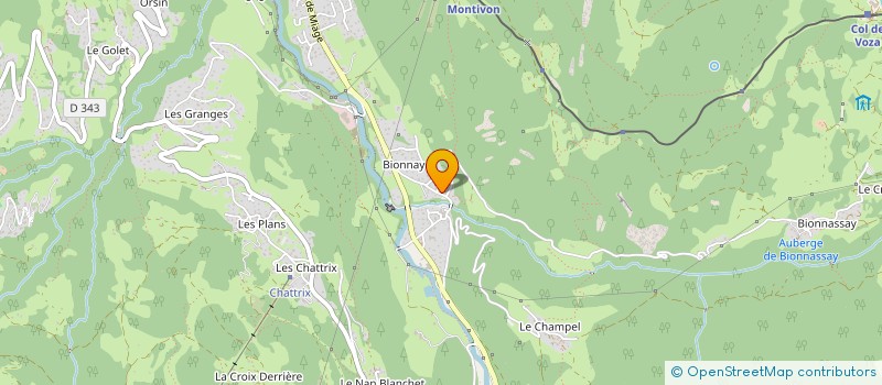 localisation de l'entreprise MONSIEUR ROMAIN BONNA  SAINT-GERVAIS-LES-BAINS