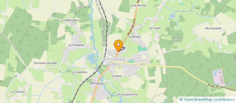 localisation de l'entreprise MONSIEUR ROMAIN BONNE à BOURG-EN-BRESSE