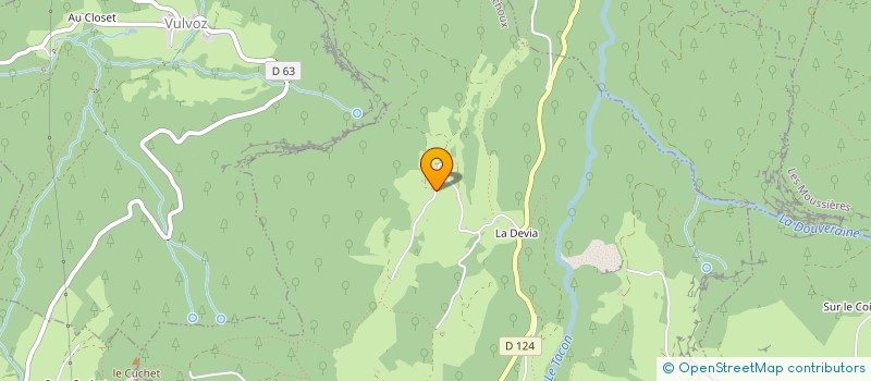 localisation de l'entreprise MONSIEUR ROMAIN BONNEAU  LES BOUCHOUX