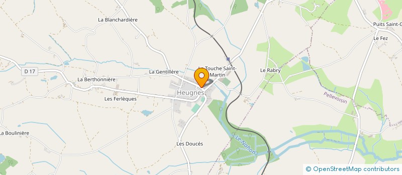 localisation de l'entreprise MONSIEUR ROMAIN BONNET à MEZIERES-EN-BRENNE
