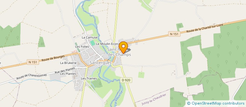 localisation de l'entreprise MONSIEUR ROMAIN BONNY  SAINT-MARTIN-DES-CHAMPS