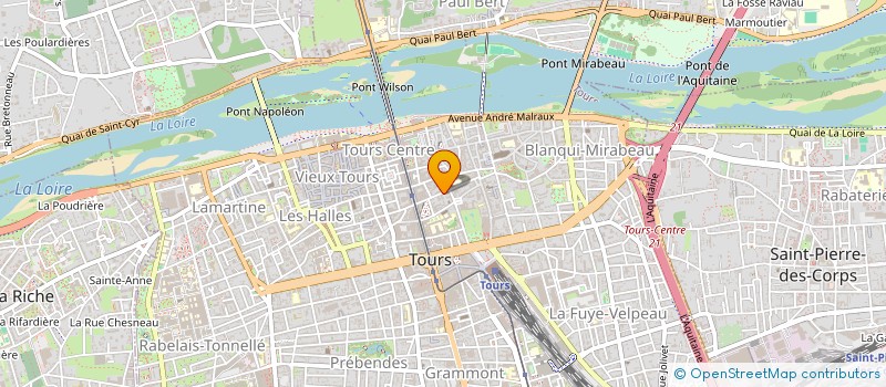 localisation de l'entreprise MONSIEUR ROMAIN BOUCHENOIRE  JOUE-LES-TOURS