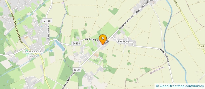 localisation de l'entreprise MONSIEUR ROMAIN BOUCHERY à NANCRAY-SUR-RIMARDE