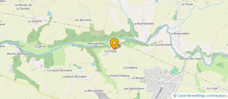 localisation de l'entreprise MONSIEUR ROMAIN BOUIN à ANGERS