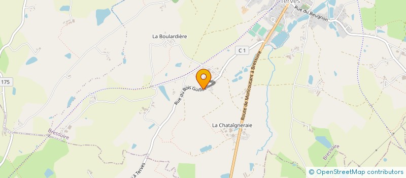 localisation de l'entreprise MONSIEUR ROMAIN BOUJU à BRESSUIRE