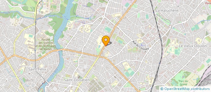 localisation de l'entreprise MONSIEUR ROMAIN BOULANGER à NANTES