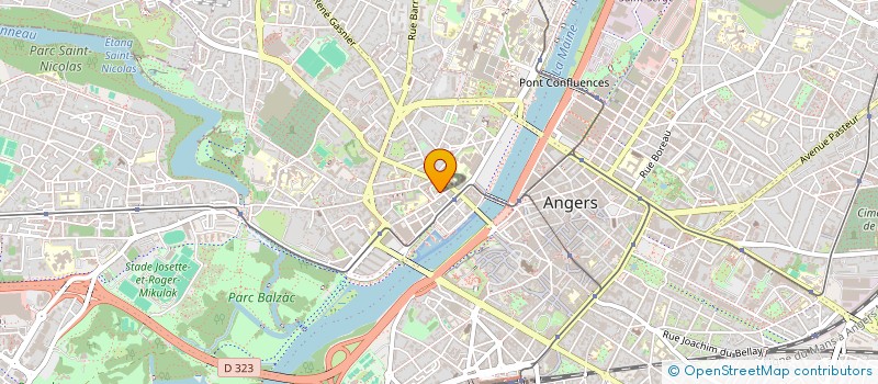 localisation de l'entreprise MONSIEUR ROMAIN BOULDAY à ANGERS