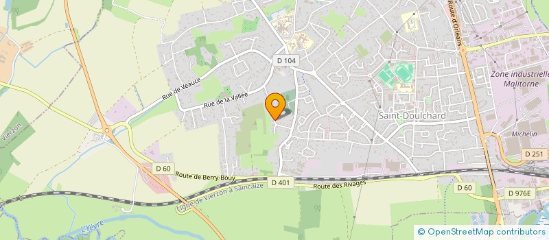 localisation de l'entreprise MONSIEUR ROMAIN BOULONGNE--SOSNOWSKI  SAINT DOULCHARD