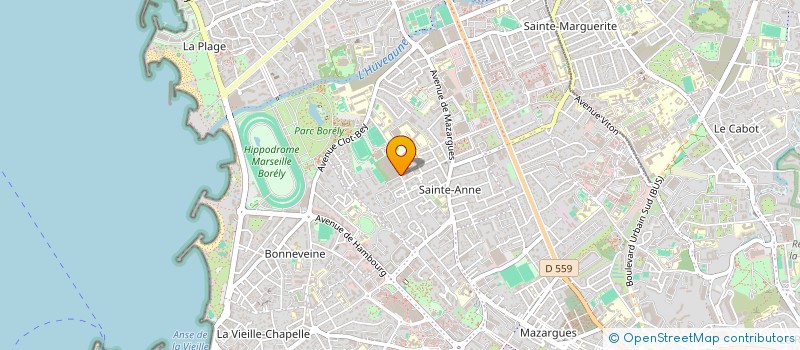 localisation de l'entreprise MONSIEUR ROMAIN BOURBON à MARSEILLE