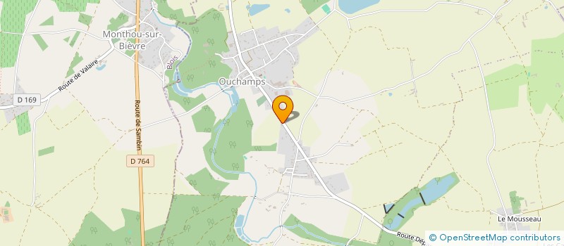 localisation de l'entreprise MONSIEUR ROMAIN BOURSET  LE CONTROIS-EN-SOLOGNE