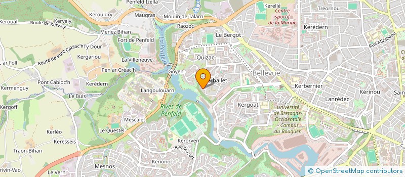 localisation de l'entreprise MONSIEUR ROMAIN BOUSQUET à BREST