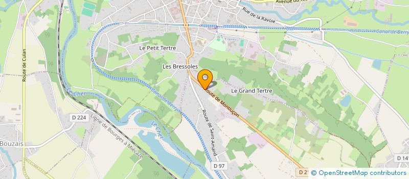 localisation de l'entreprise MONSIEUR ROMAIN BOUSSAC  DREVANT