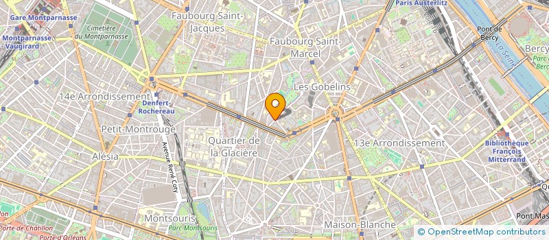 localisation de l'entreprise MONSIEUR ROMAIN BOUSSE  PARIS