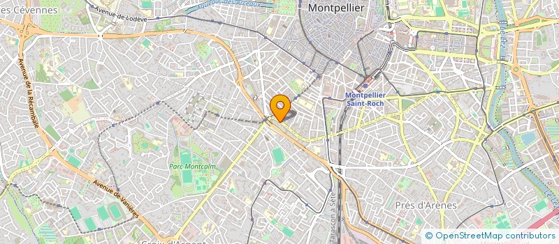localisation de l'entreprise MONSIEUR ROMAIN BOUTET à MONTPELLIER