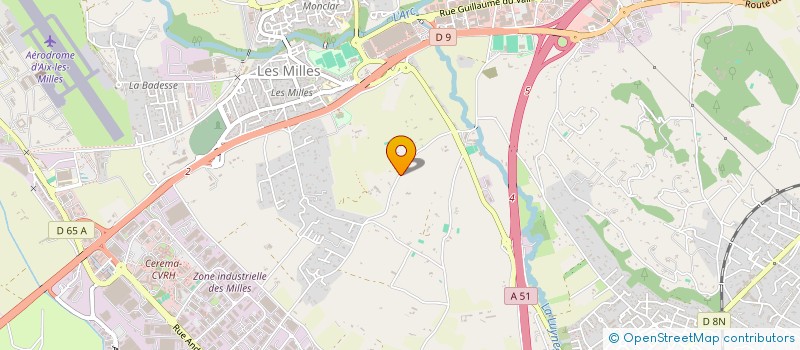 localisation de l'entreprise MONSIEUR ROMAIN BOUZIANE  ROGNAC