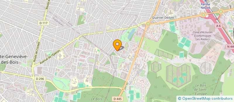 localisation de l'entreprise MONSIEUR ROMAIN BRADIN  FLEURY-MEROGIS