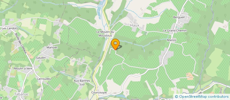 localisation de l'entreprise MONSIEUR ROMAIN BRAGATTO  HAUX